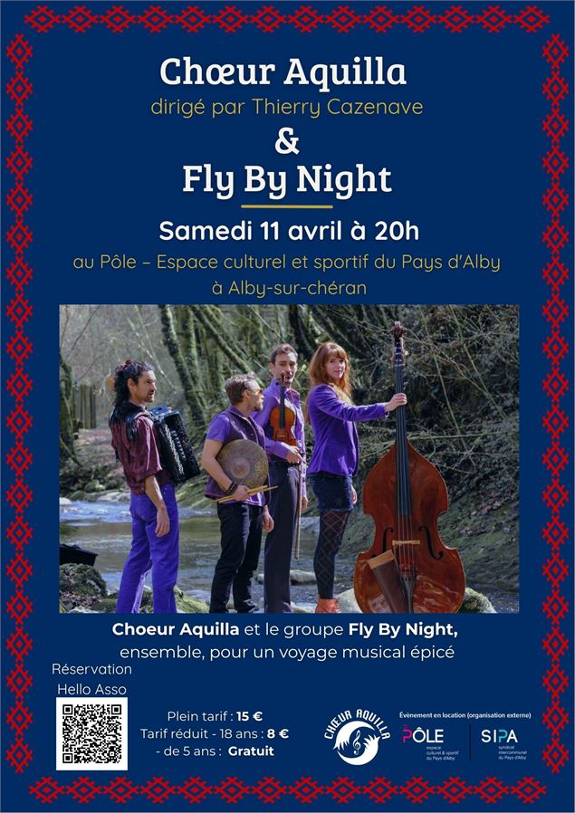 Concert Choeur Aquilla & Quatuor Fly by night_Alby-sur-Chéran - Chœur Aquilla