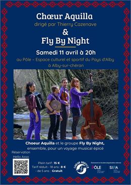 Concert Choeur Aquilla & Quatuor Fly by night_Alby-sur-Chéran - Chœur Aquilla