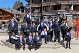 Concert apéritif de Pâques par la Fanfare l'Helvétienne de Morgins