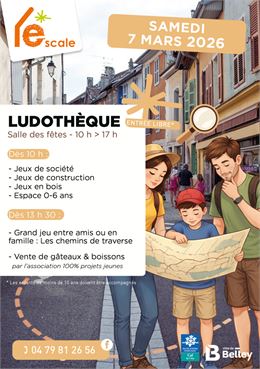 Journée jeux avec la ludothèque du Centre L'Escale_Belley - Centre Social L'Escale