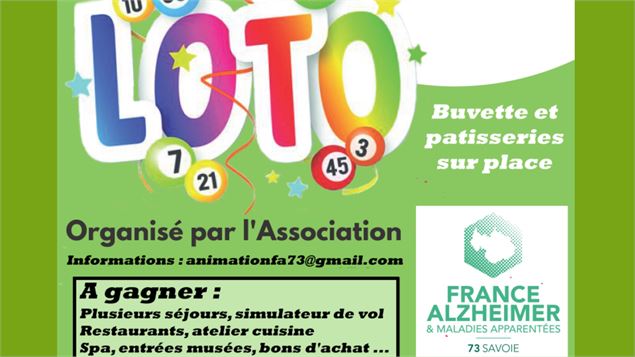 Loto France Alzheimer_Saint-Alban-Leysse - France Alzheimer