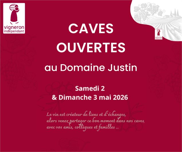 Cave Ouverte • Domaine Justin_Jongieux
