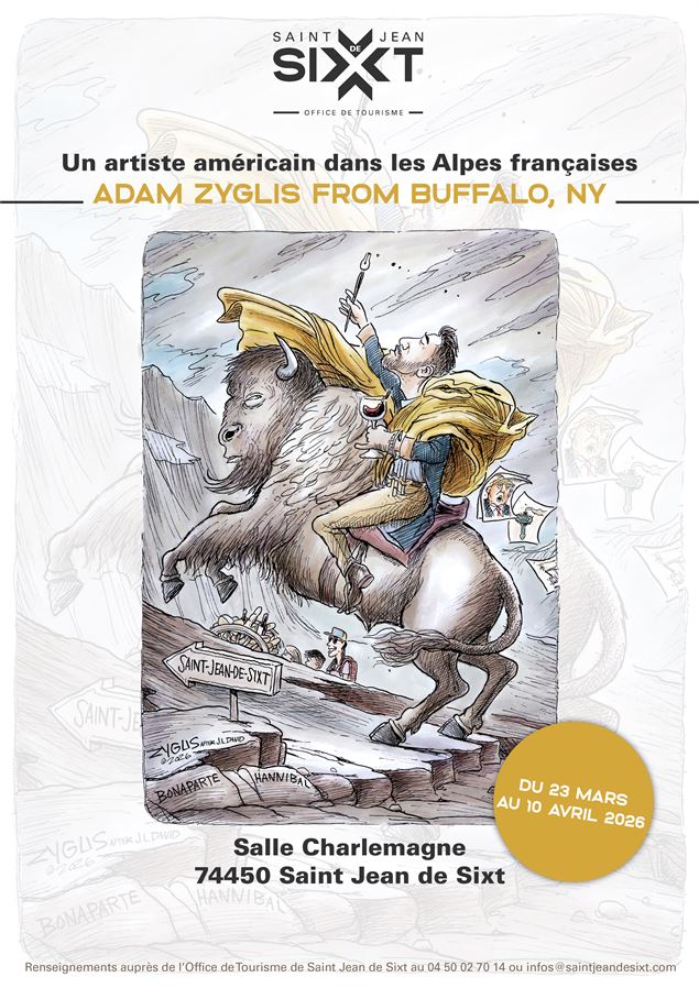 Un artiste américain dans les Alpes françaises - Adam ZYGLIS from Buffalo_Saint-Jean-de-Sixt - Offic