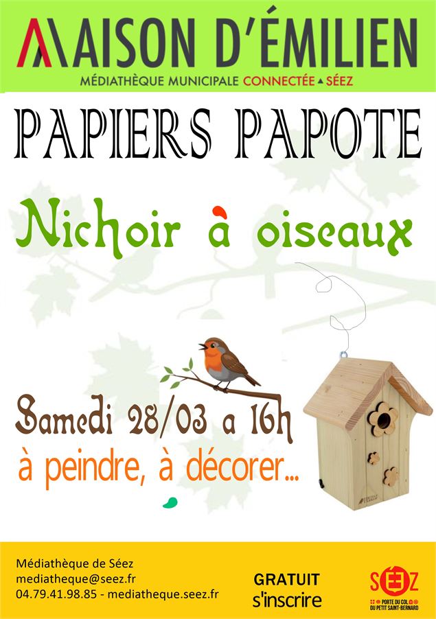 affiche - Maison d'émilien