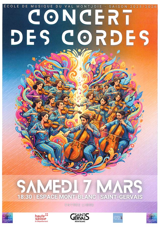 Concert des cordes - Ecole de musiques du Val Montjoie_Saint-Gervais-les-Bains