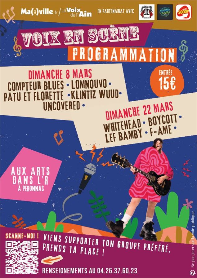 Voix en scène - La Voix de l'Ain