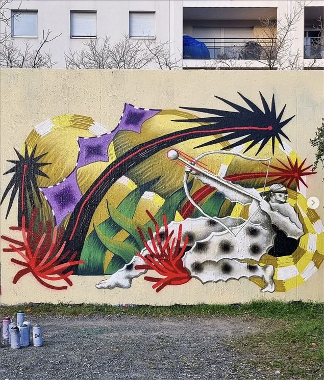 Fresque Loraine Motti - Loraine Motti