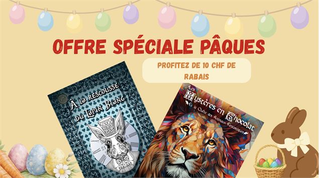 Chasse aux œufs : Mystères en chocolat ! 