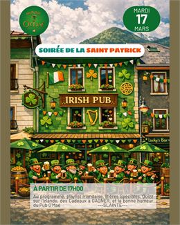 Pub O'Maé - Soirée Saint Patrick_La Chambre - Pub O'Maé