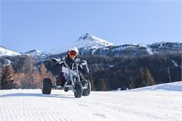 Un mountain kart sur les pistes - S.Tachet - OTHMV