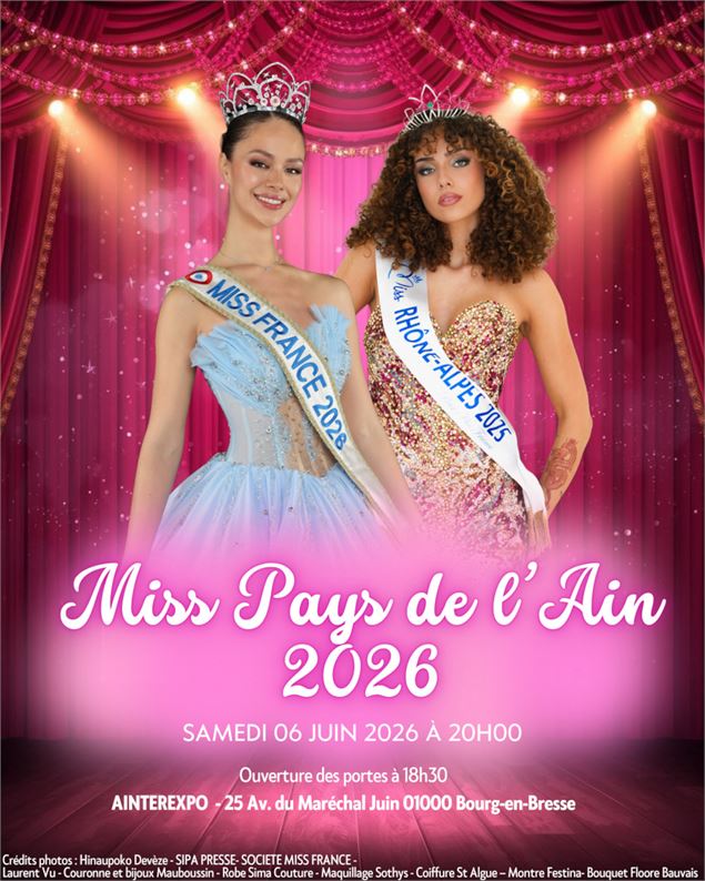 Affiche Miss Pays de l'Ain - aucun