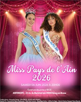 Affiche Miss Pays de l'Ain - aucun