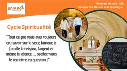 Conférence - cycle spiritualité : Tout ce que vous avez toujours cru savoir sur le sexe, l’amour, la