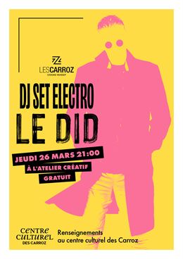 CONCERT- DJ SET LE DID_Les Carroz-d'Arâches