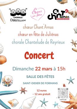 Chorale de Chantelude Reyrieux et ses invités - Chorale de Chantelude Reyrieux