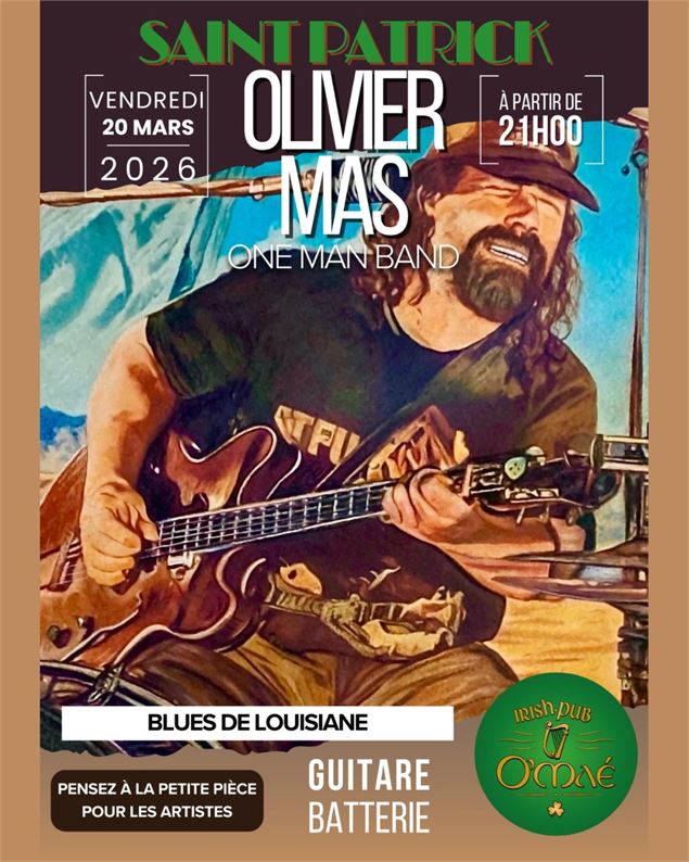 Pub O'Maé - Concert Olivier Mas_La Chambre - Pub O'Maé