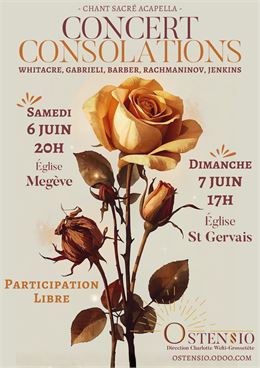 Concert Consolations - Chœur Ostensio_Saint-Gervais-les-Bains