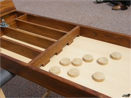 Jeu géant en bois - ©OT de Peisey-Vallandry