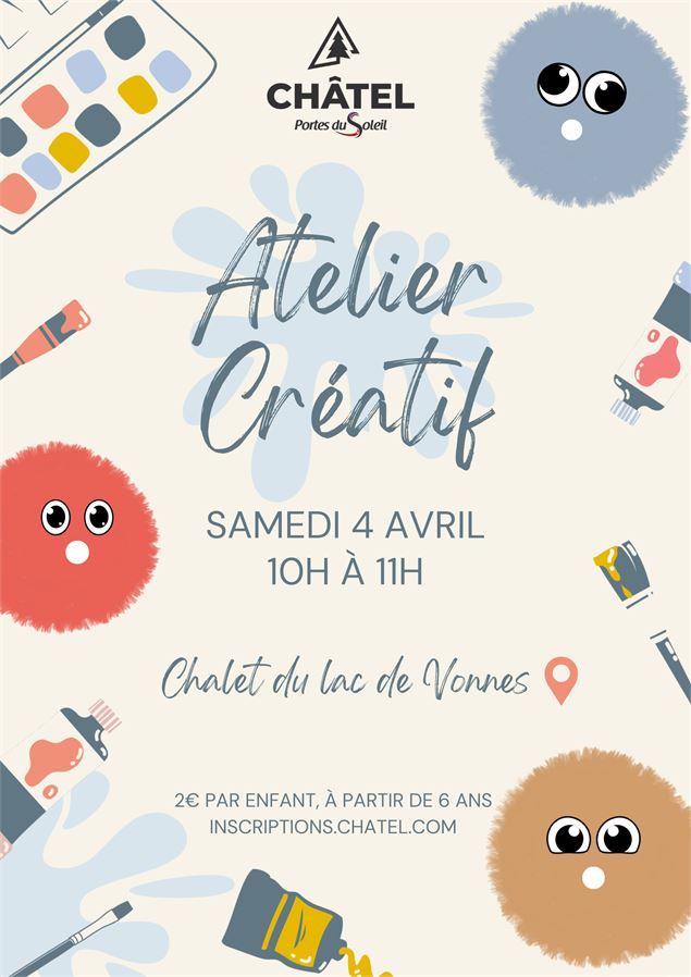 Atelier créatif de Pâques (+ de 6 ans)_Châtel - Châtel tourisme
