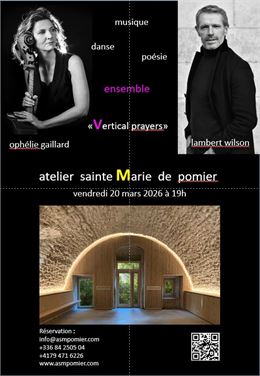 Vertical prayer - atelier Ste Marie de pomier - ASM Pomier