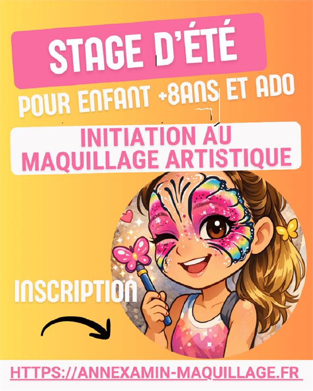 Stage 8-15 ans Initiation au maquillage artistique_Yenne