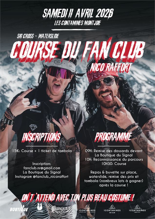 Course du fan club de Nicolas Raffort, 5ème édition_Les Contamines-Montjoie