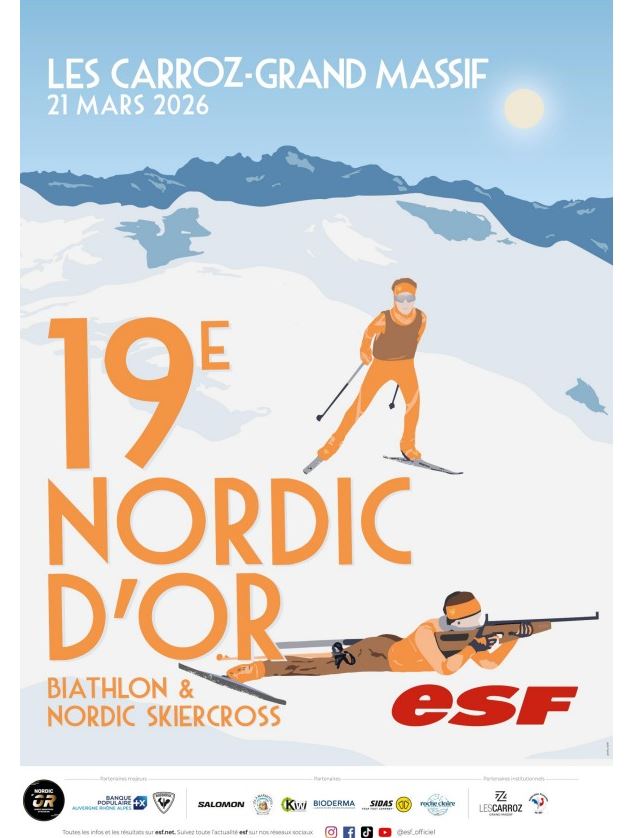 Nordic d'Or - Compétition biathlon et nordic skieurcross_Flaine
