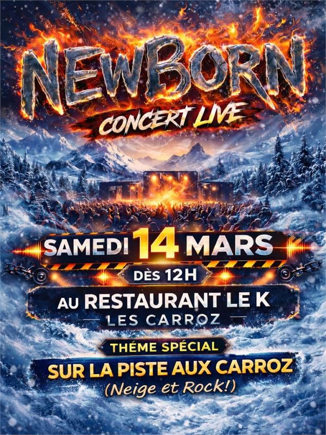 Concert live NEWBORN au K