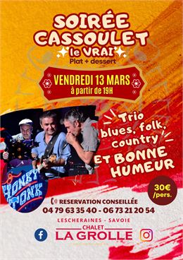 Soirée cassoulet, le vrai !_Lescheraines