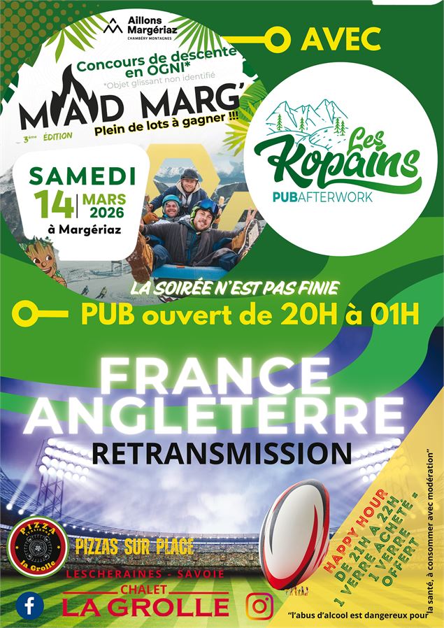 MAD MARG' :  la soirée n'est pas finie !_Lescheraines