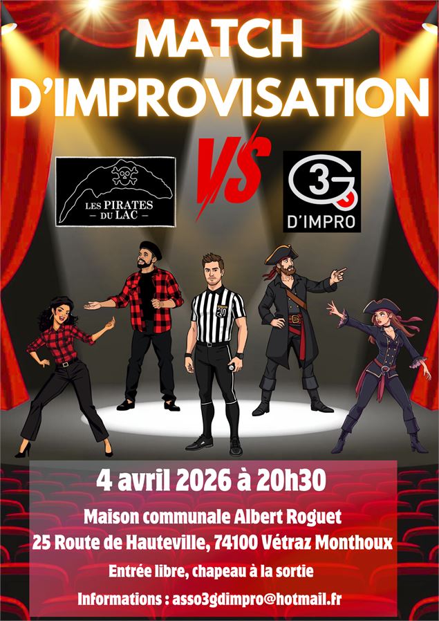 Match d'Impro 4 avril2026 - 3G d'Impro