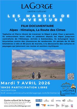 Les mardis de l'aventure au Centre Culturel de la Gorge_Les Contamines-Montjoie - CC de la Gorge