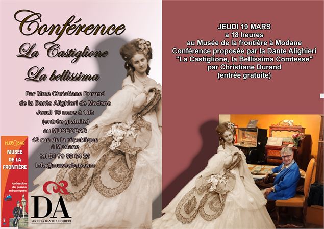 Affiche avec photo de La Castiglione - Museobar