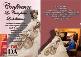 Affiche avec photo de La Castiglione - Museobar