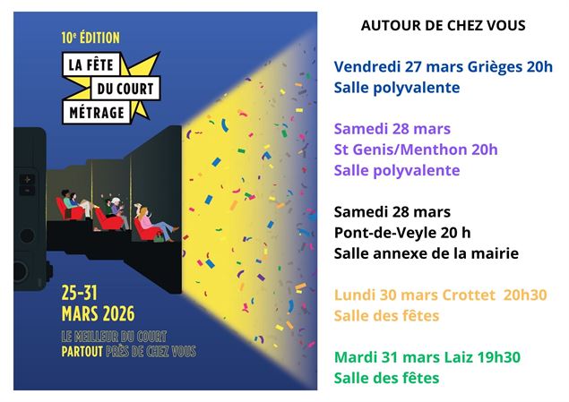 Fête du court métrage - Bibliothèque