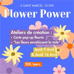 Atelier Flower Power Avril 2026 - larrosoirAtelier