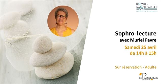 Sophro-lecture avec Muriel Favre - Médiathèque La Passerelle