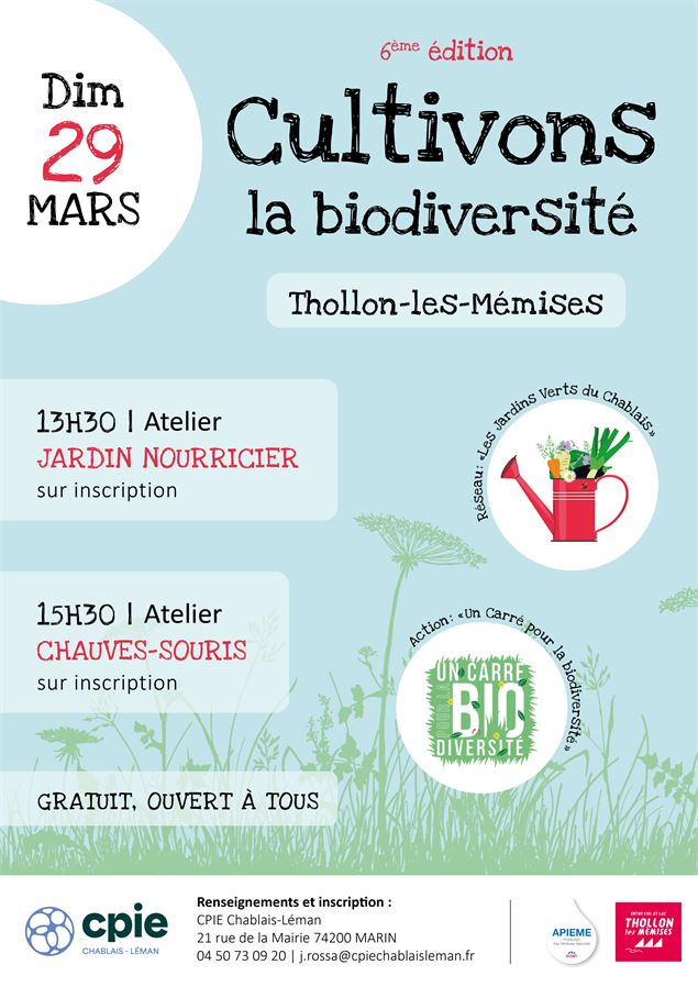 Cultivons la biodiversité_Thollon-les-Mémises