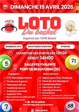 Grand Loto de l'ISPB Basket