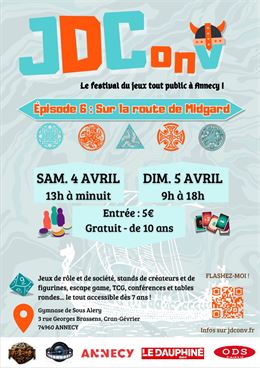 Festival du jeu et de l'imaginaire JDConv'_Annecy - Famille Fun Production