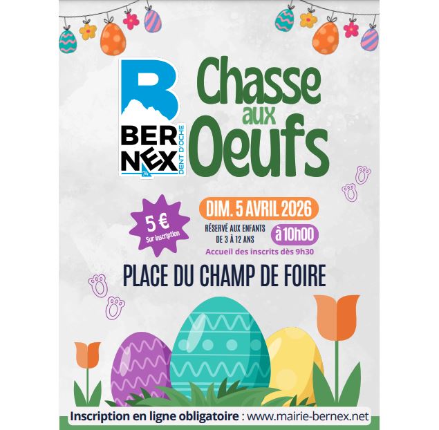affiche de l'évènement - Bernex Mairie