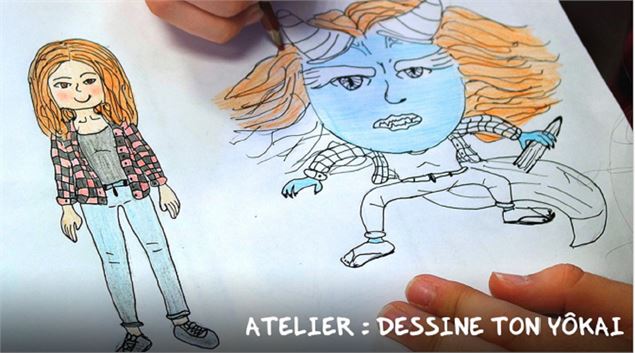 Atelier  : Crée ton autoportrait Yôkai_Saint-Jorioz - Bibliothèque municipale de Saint-Jorioz