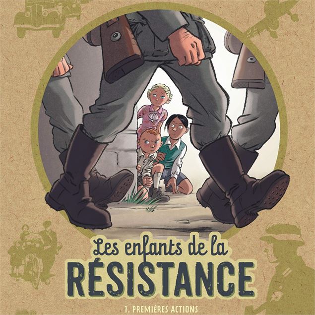 Animation jeux et énigmes autour de la bande dessinée « Les enfants de la Résistance »_Saint-Jorioz 