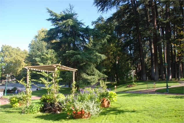 Fleurissement Parc thermal