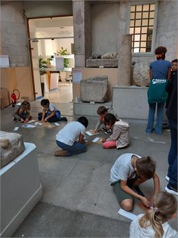 Visite-atelier pour les enfants Aquae, ville antique_Aix-les-Bains - VAH