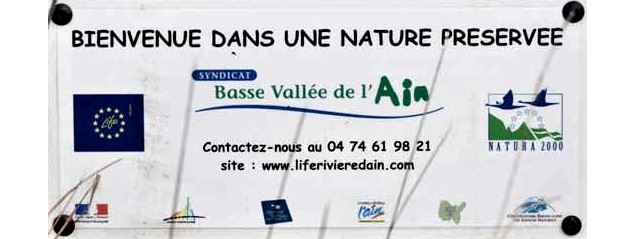 Panneau informatif