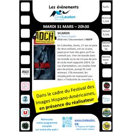 Ciné-rencontre du film documentaire : "Sicarios"_Saint-Jorioz - Ciné Laudon