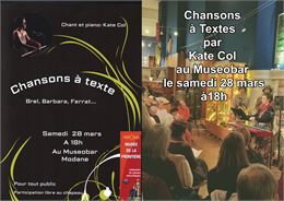 Affiche du concert - Kate Col