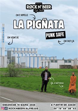 Affiche du concert qui présente le groupe - pierreporo