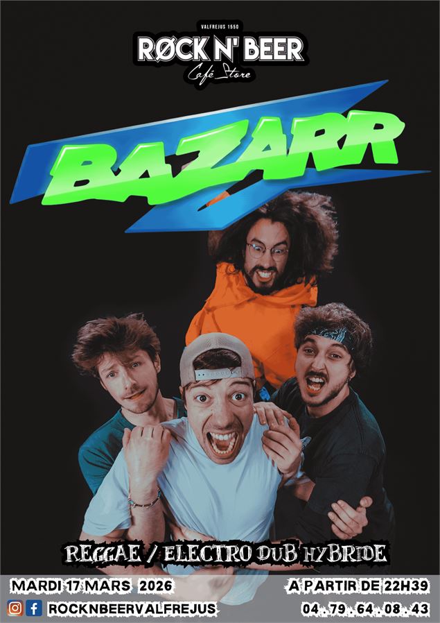 Affiche du concert : le groupe - pierreporo